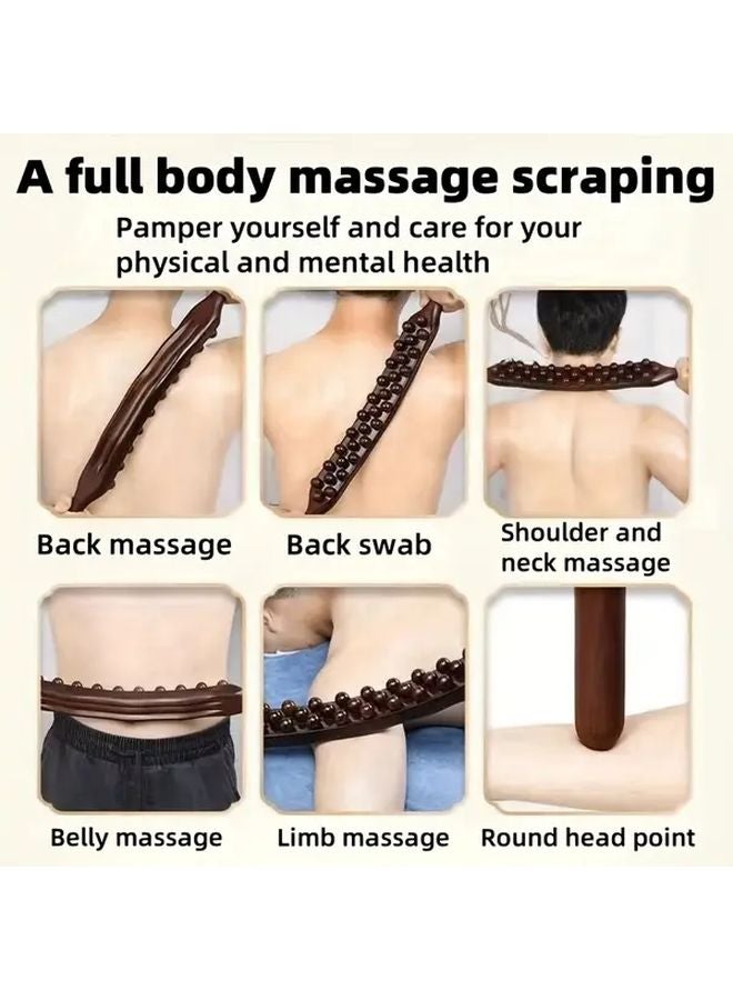59 Beads Massage Bar Tool For Muscle Shaping Back Neck Waist Hands Legs Relaxation - Image 4